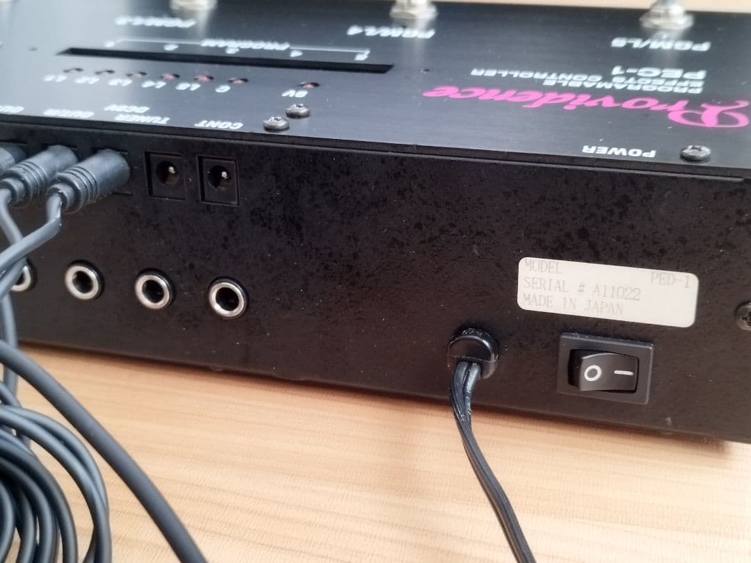 Providence PEC-1 プログラマブルエフェクトコントローラー