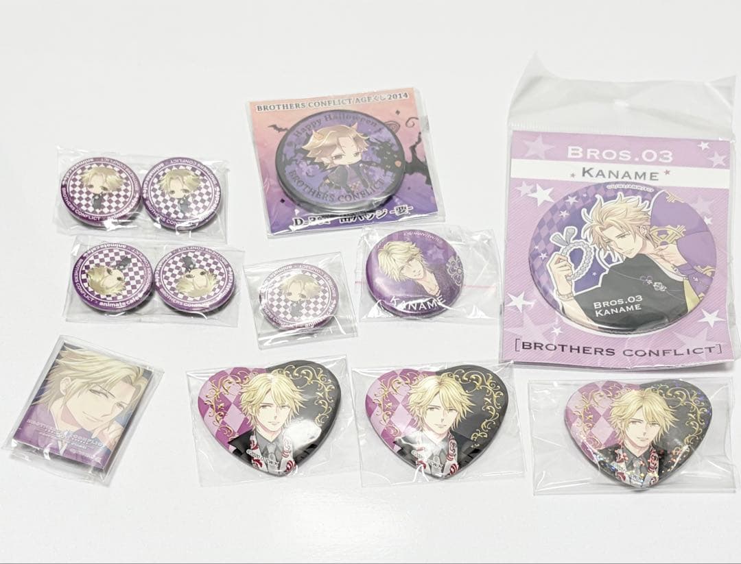 BROTHERS CONFLICT ブラコン 缶バッジ 218個 まとめ売り