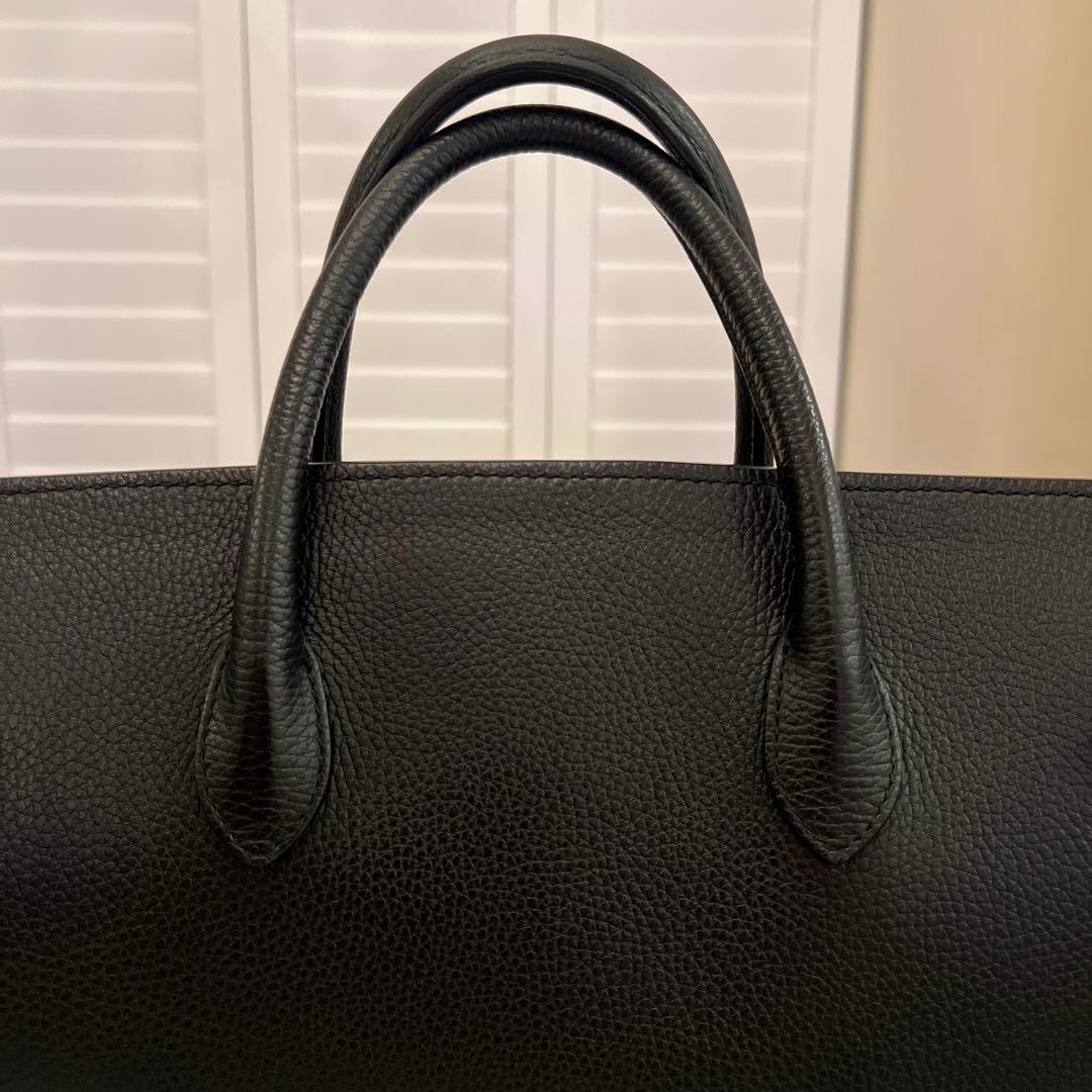 超美品 アルフレッドベレッタ ブラック シルバー 40 バーキン HERMES