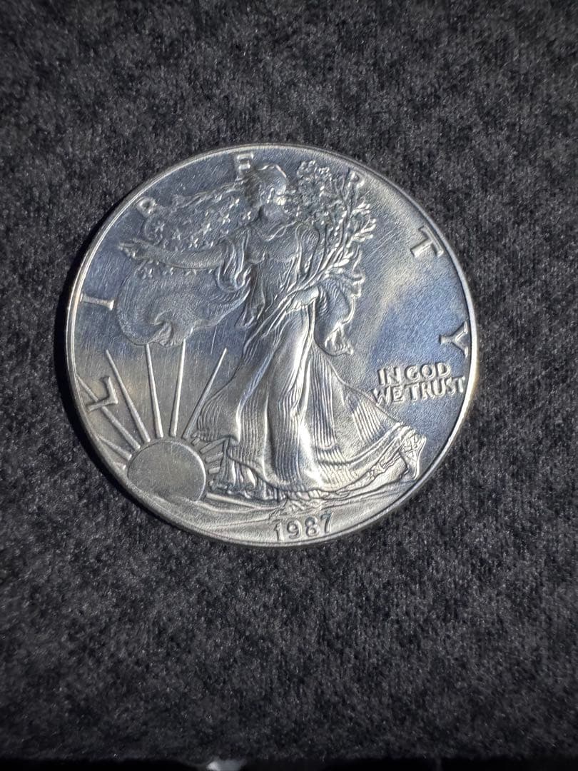 y*g様 アメリカンシルバーリング 1987年 VINE】シルバーリング [DR-186]