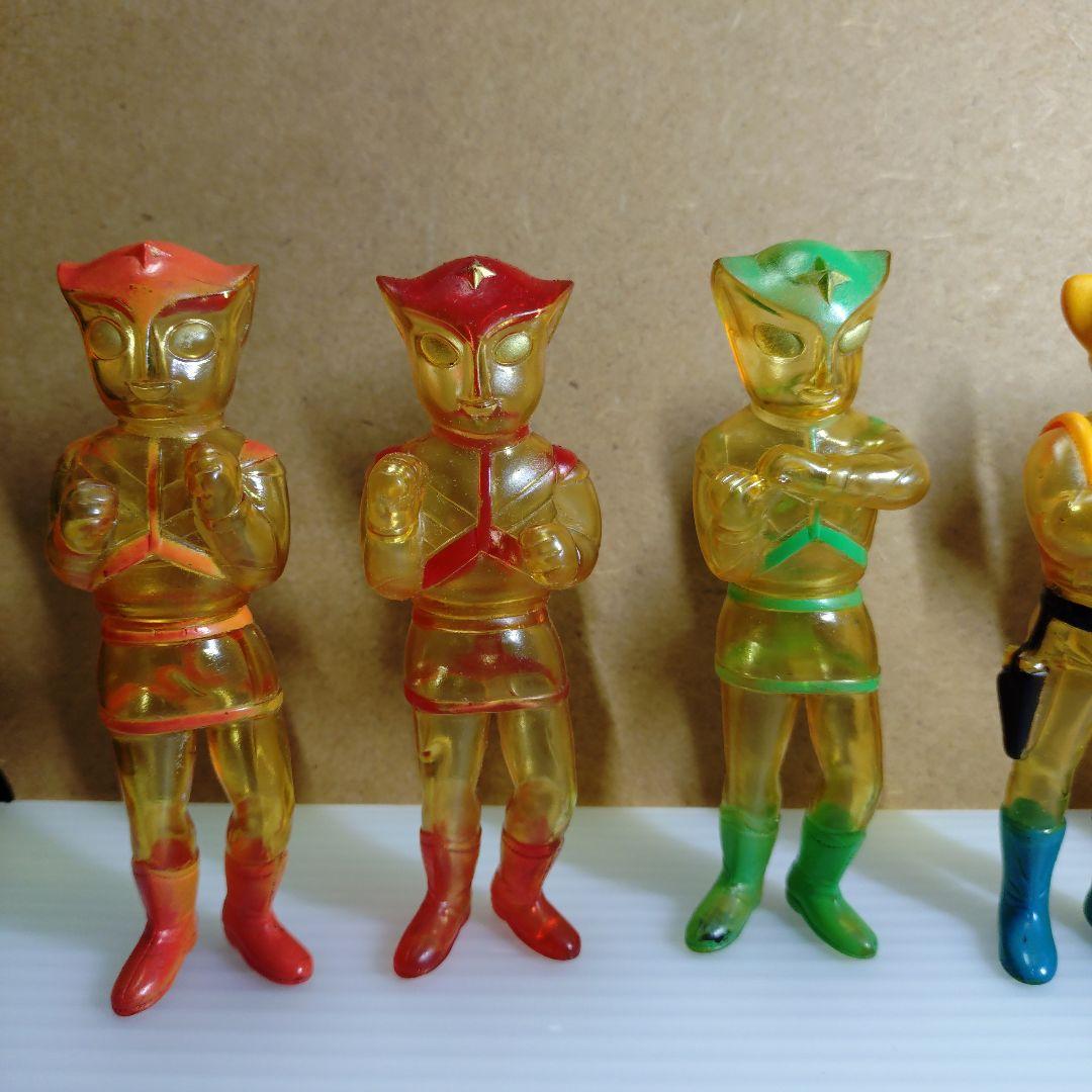 ブルマァク 怪獣シリーズ トリプルファイター 5体セット