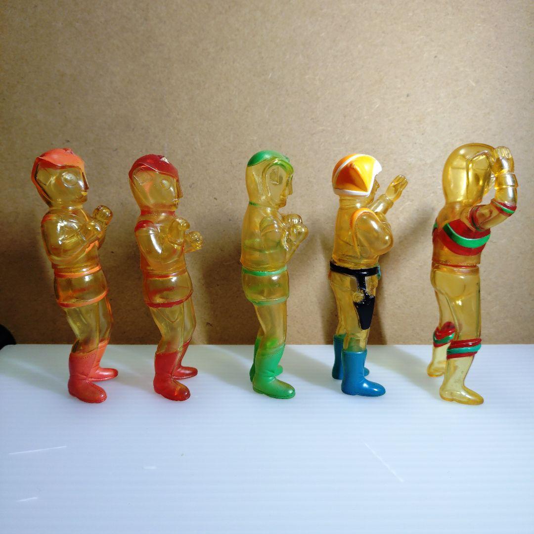 ブルマァク 怪獣シリーズ トリプルファイター 5体セット