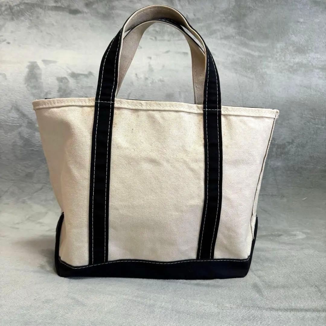 90s L.L.BEAN トートバッグ BOAT AND TOTE ジップトップ