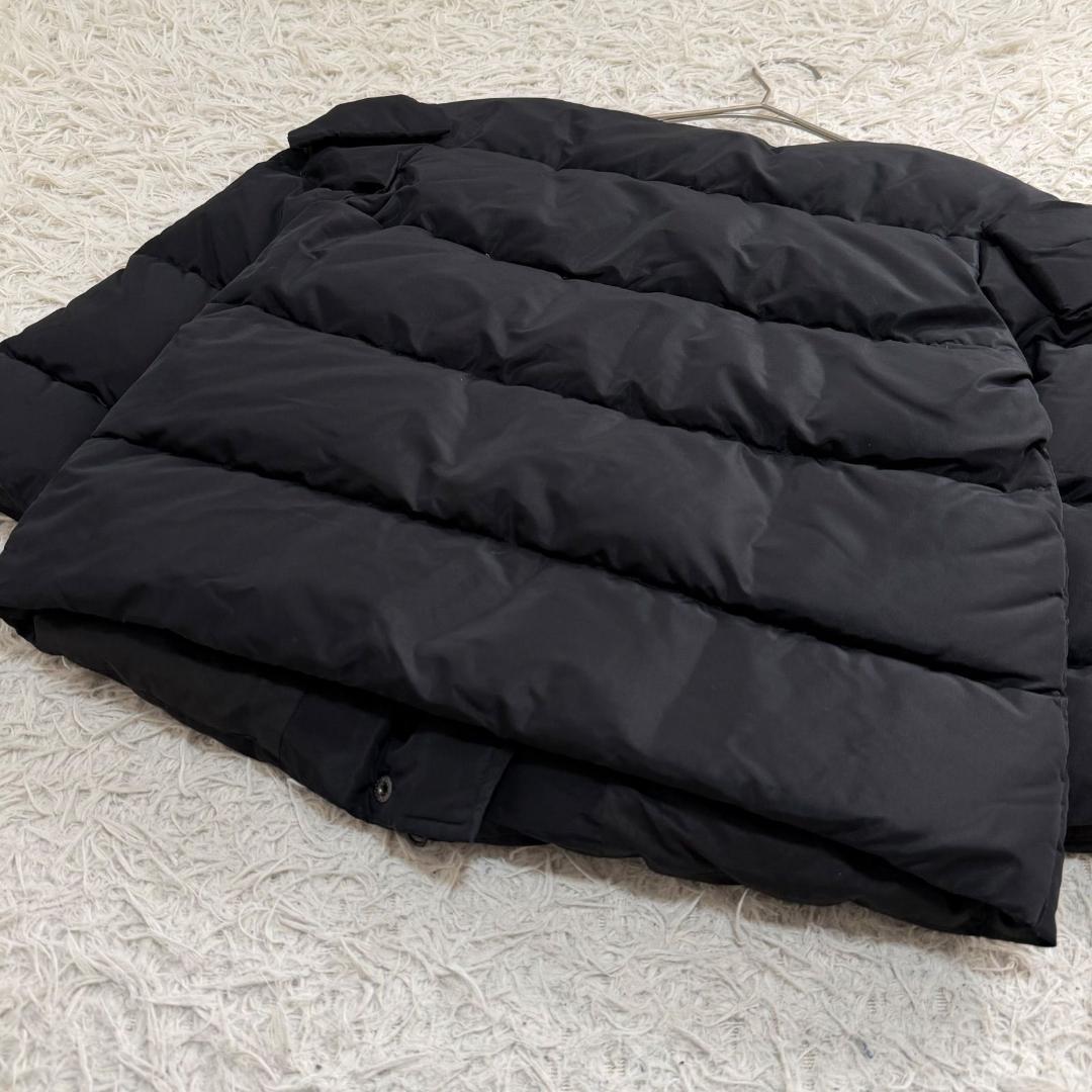 17125✨レッドヴァレンティノ 38 M リボン ダウンジャケット ブラック