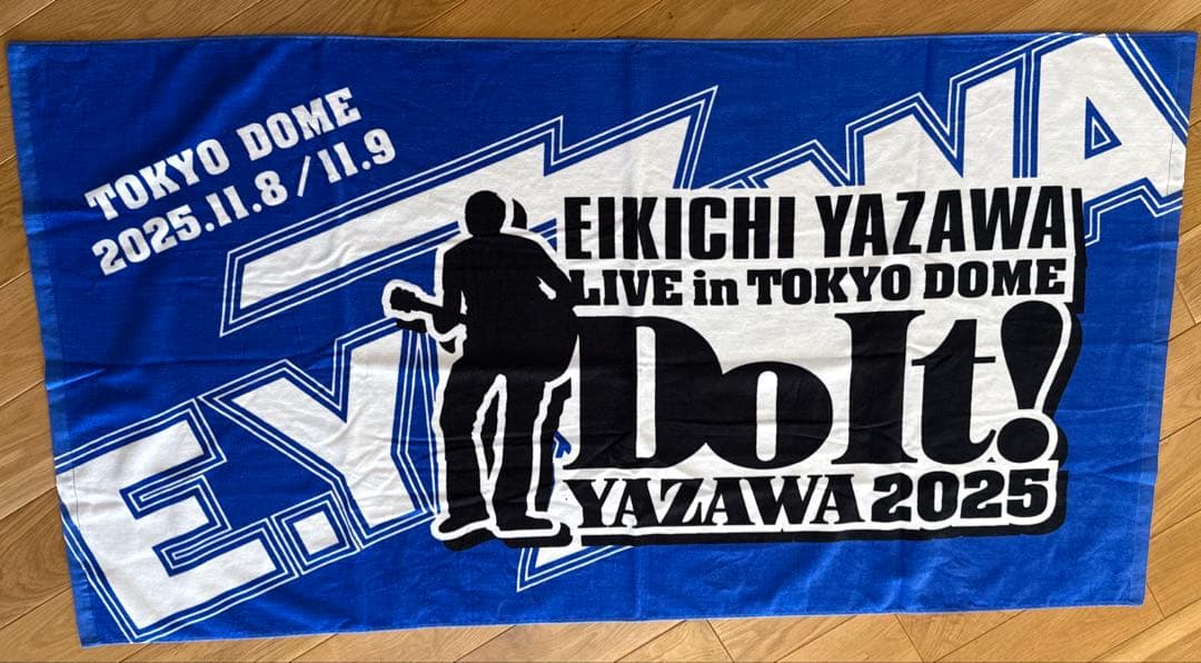 矢沢永吉 2025 東京ドーム PSS席 非売品 限定グッズ ビーチタオル