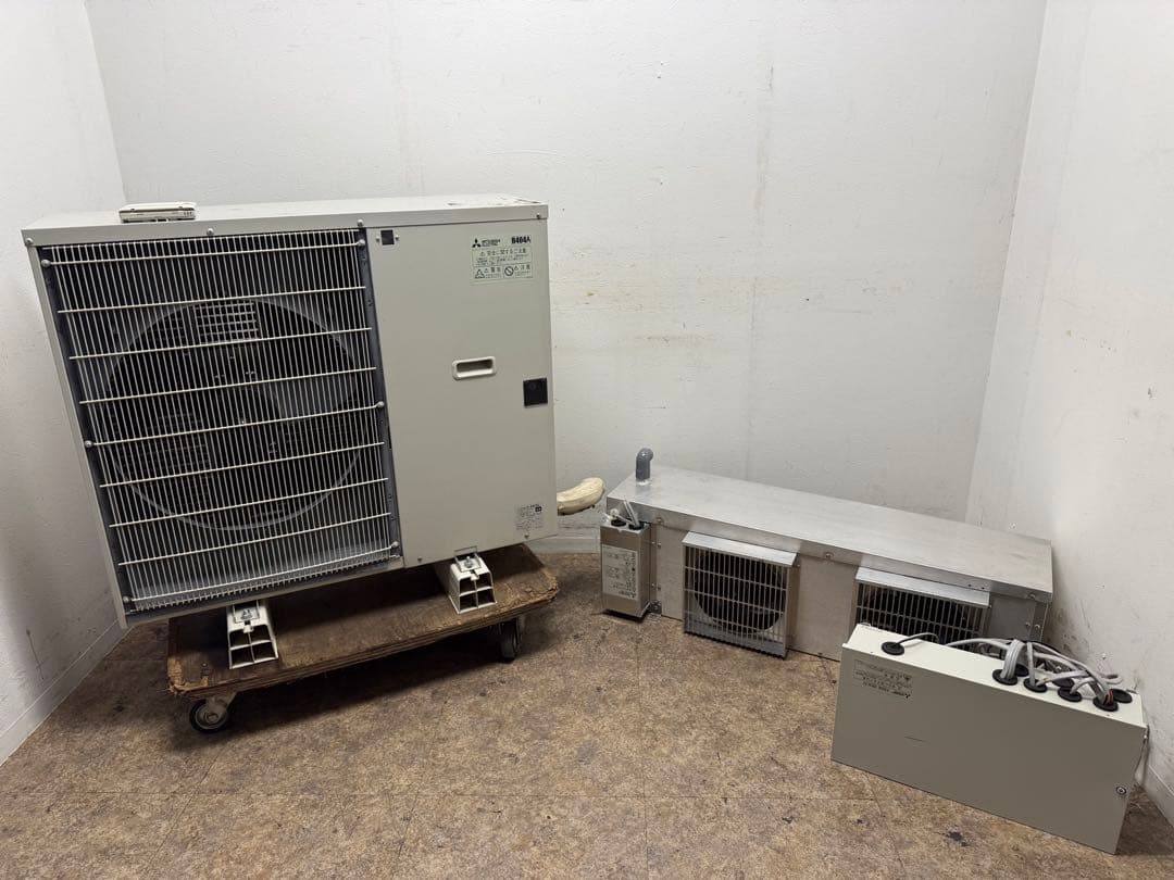 三菱電機　業務用　プレハブ冷凍ユニットクーラー　三相２００V　２０１９年製 三菱電機（MITSUBISHI ELECTRIC） 【送料無料】プレハブ冷凍ユニット