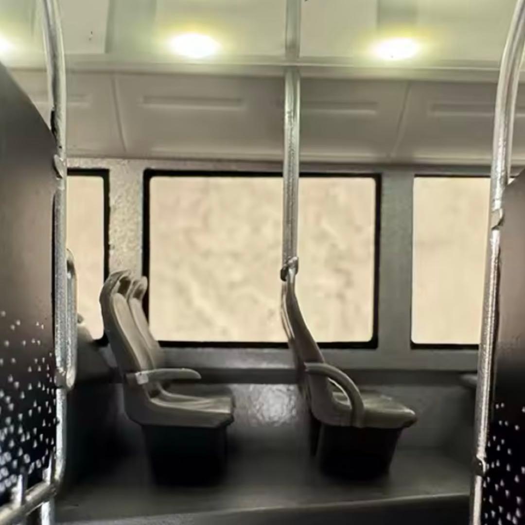 専用翔平宇通バスモデルU12海外版ダイヤモンドモデル1:42バス純電気バスモデル