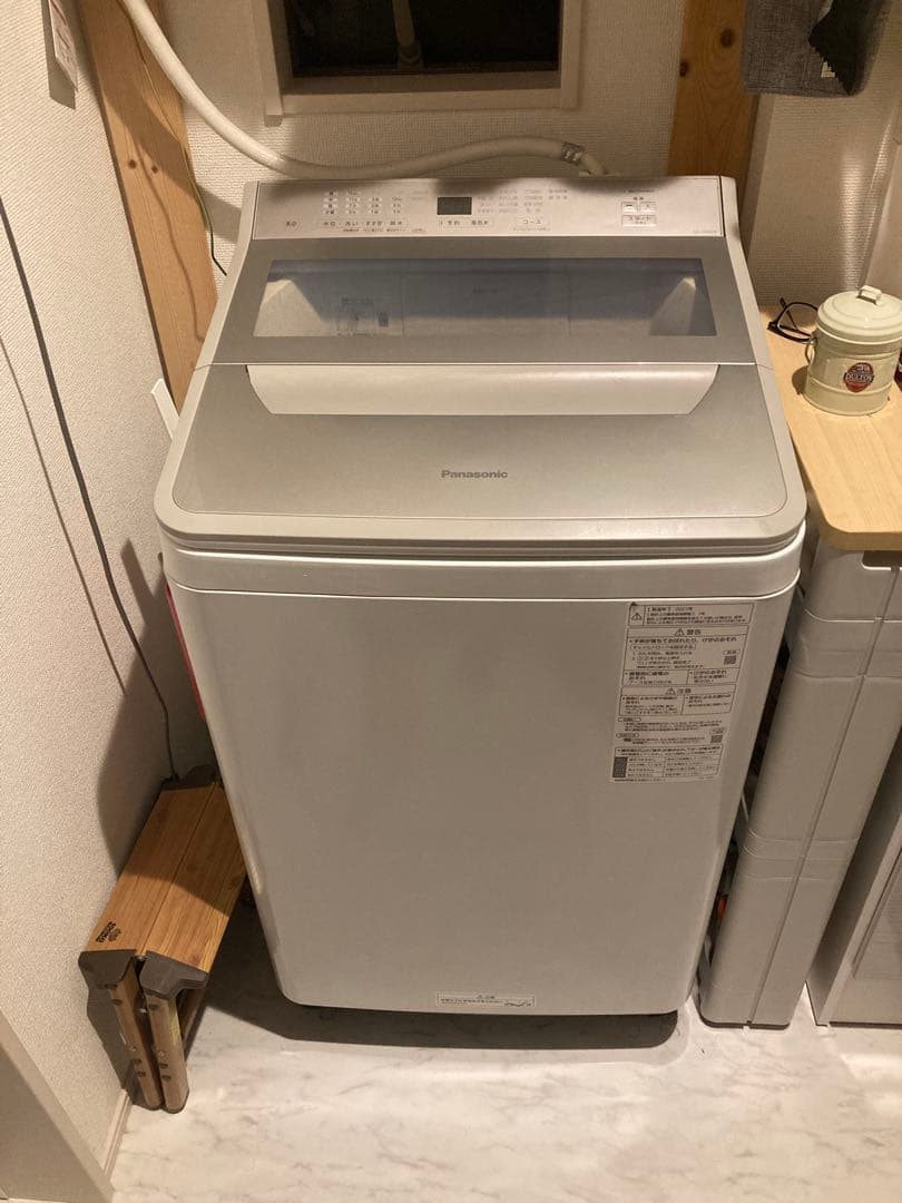 Panasonic 洗濯機 縦型洗濯機 8kg NA-FA80H9 21年製 洗濯機 21年製