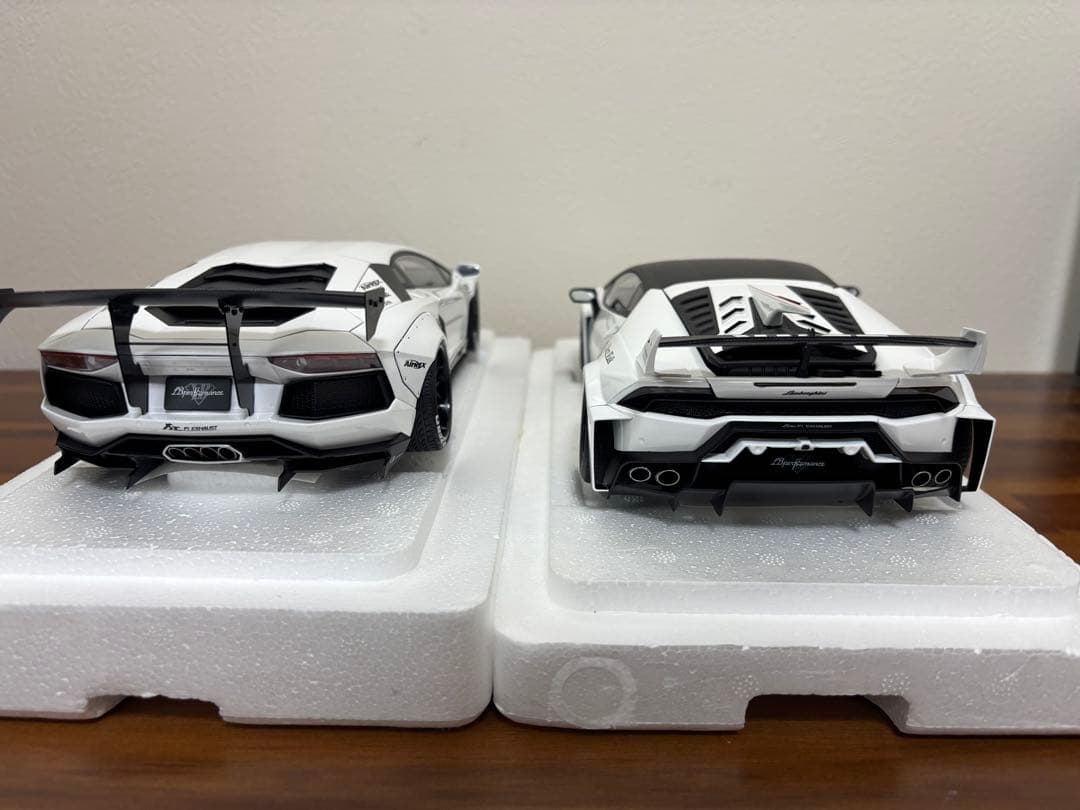 ☆AUTO art☆ランボルギーニ LB−WORKS 1/18 2台セット＋α