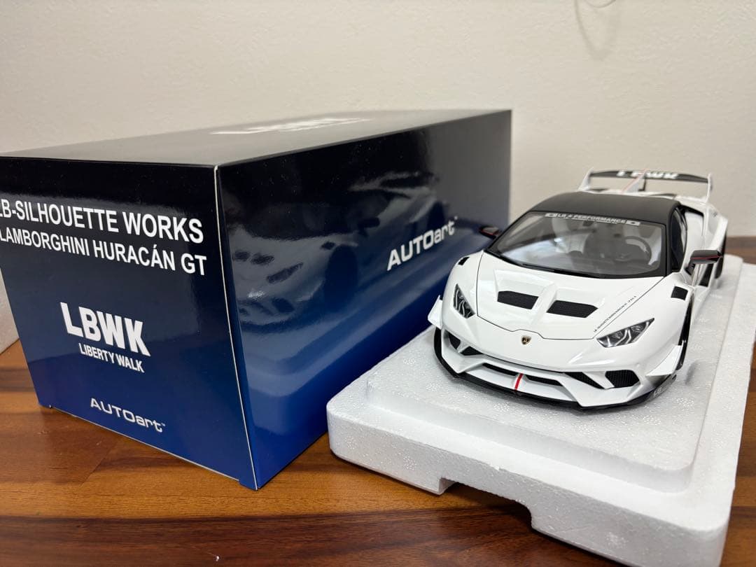 ☆AUTO art☆ランボルギーニ LB−WORKS 1/18 2台セット＋α