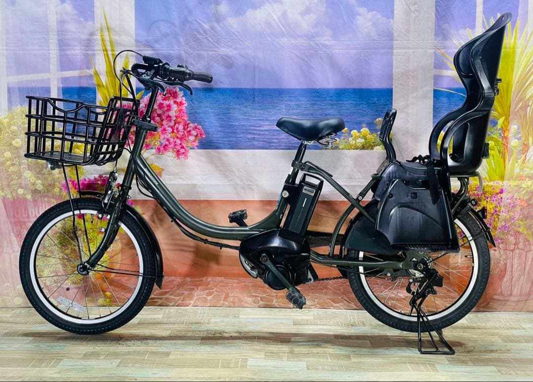 ブリヂストン2019年！アシスタC12AH⭐️子供乗せ電動アシスト自転車