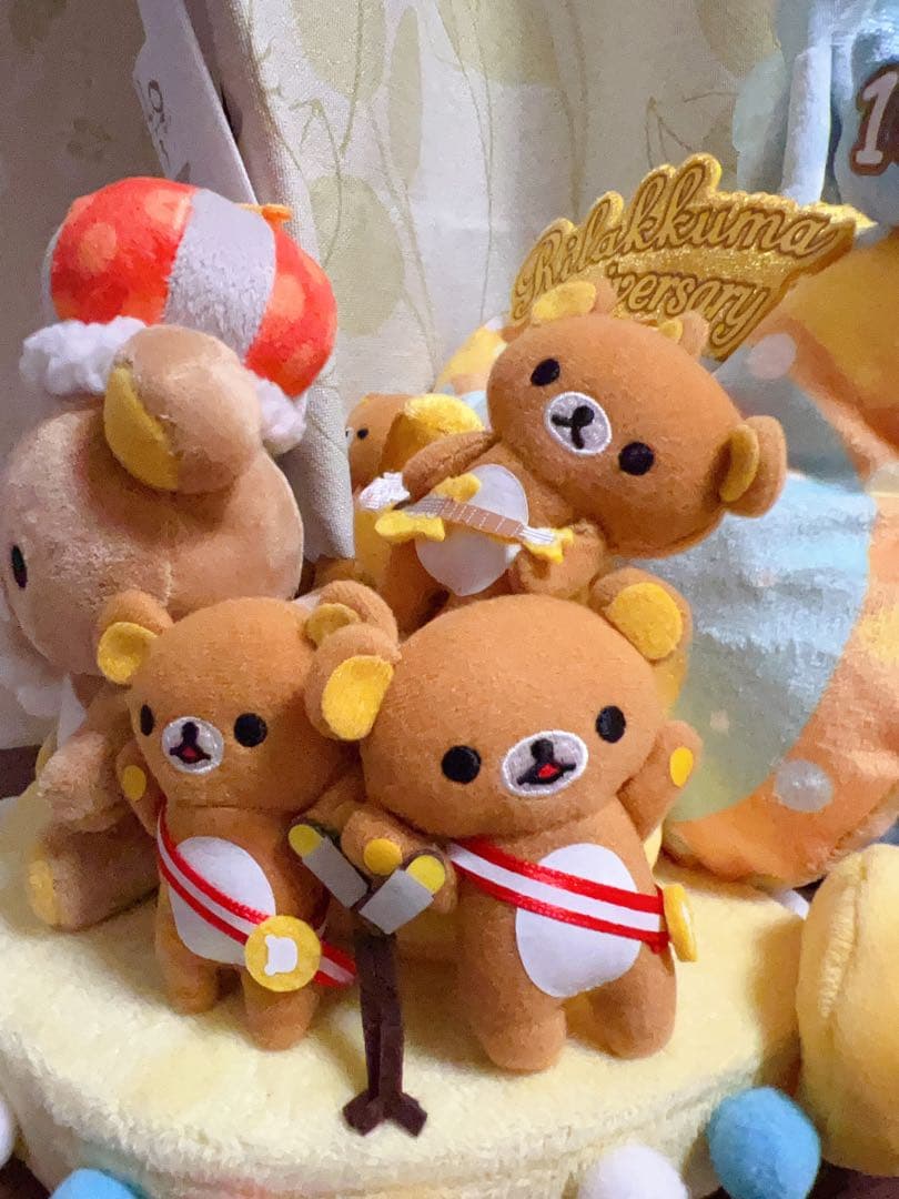 リラックマ　10周年記念品　山車ぬいぐるみセット