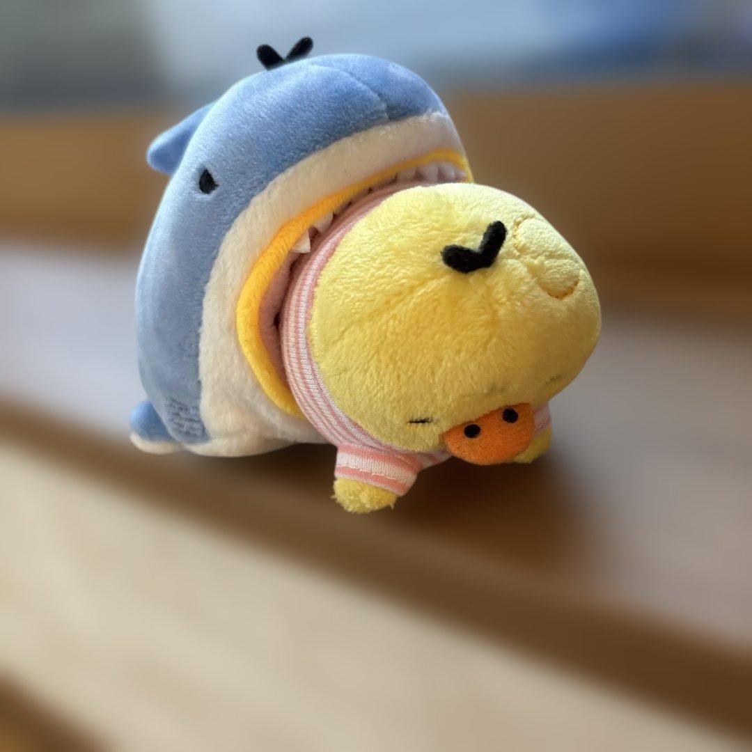 リラックマ　キイロイトリ　てのりぬいぐるみセット　キイロイトリムービー　子分サメ