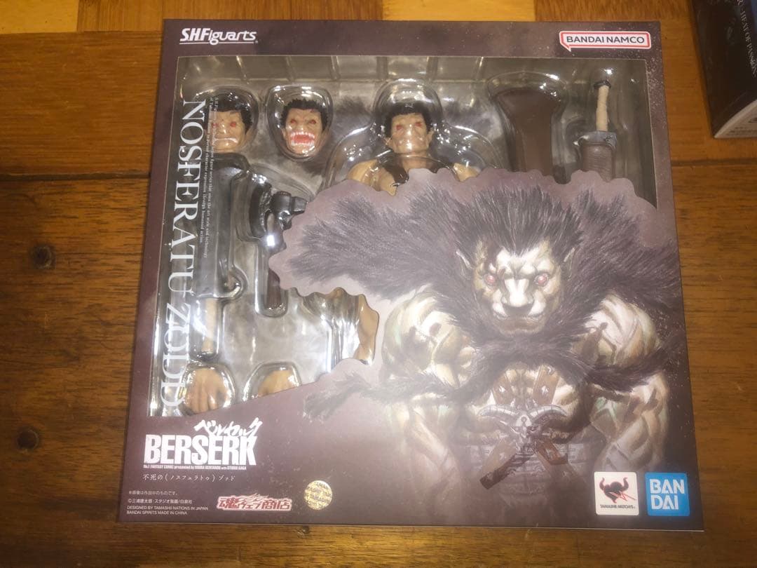 新品　未開封　S.H.Figuarts ベルセルク　フィギュアアーツ　6体セット