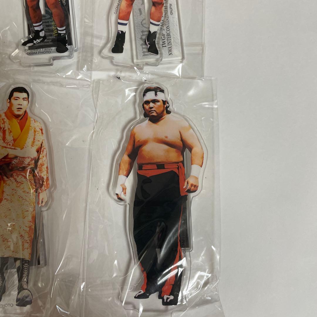 新日本プロレス50周年くじ レジェンドアクリルスタンド 8種セット 新品