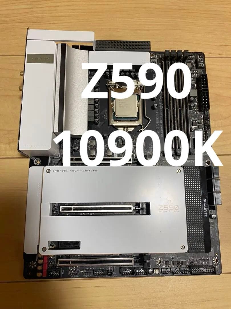 Z590 マザーボード & Intel Core i9-10900K Amazon | ASRock Intel 第10・11世代CPU(LGA1200)対応 Z590 チップ