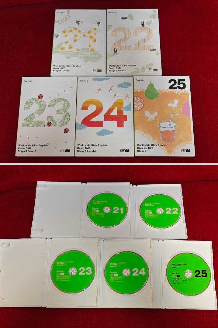 ワールドワイドキッズ 英語絵本とCD、DVDセット(STAGE1〜6) - メルカリ