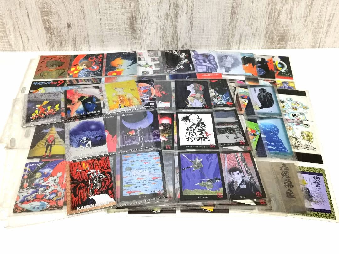 石ノ森章太郎 萬画 コレクションカード 149枚 まとめ売り エポック