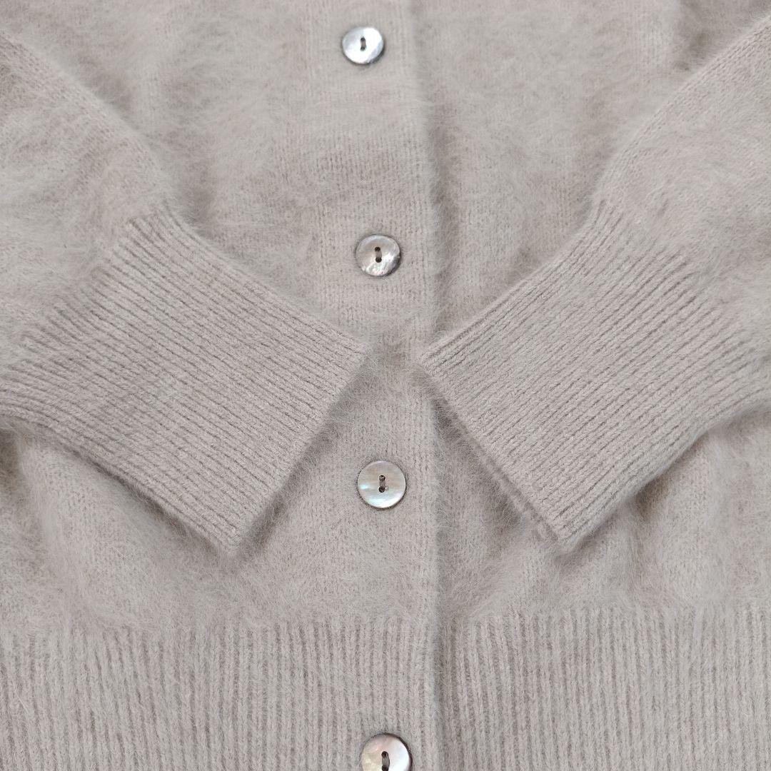 極美品✨AMACA現行 フォックス カシミヤニット 38 前後着用可