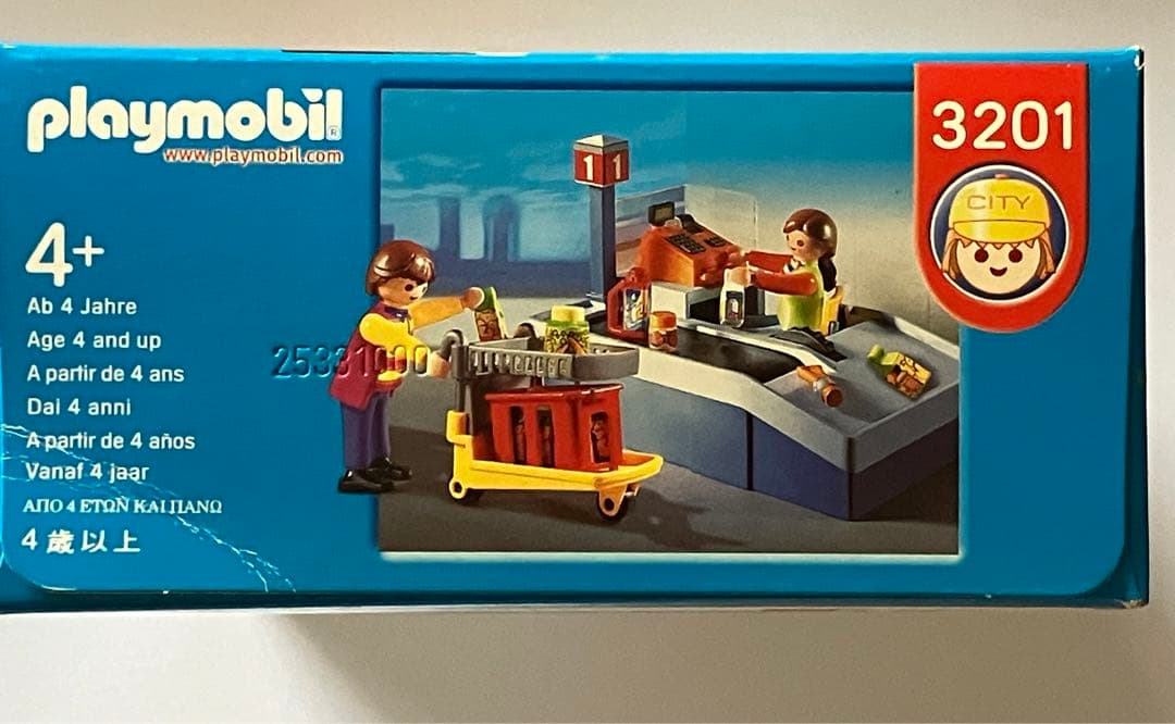 play mobil 3201 スーパー　レジ