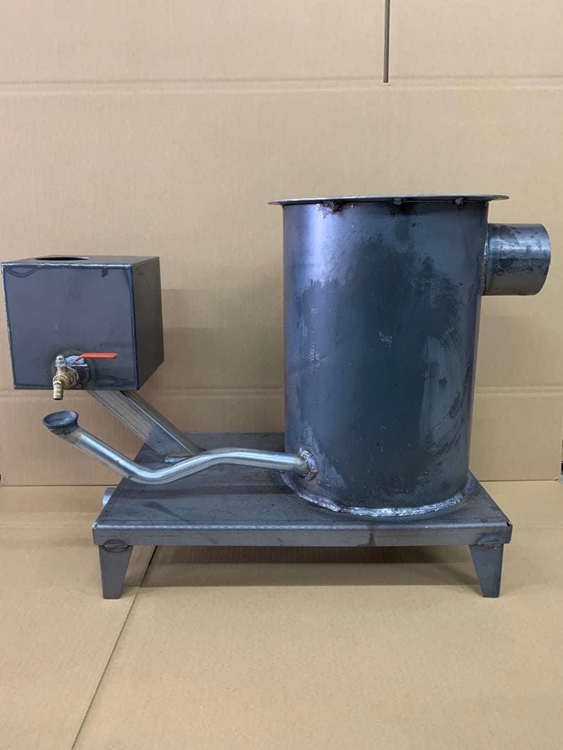 廃油ストーブ　即納品 Yahoo!オークション - 廃油ストーブ 廃油 ストーブ 小型 100V 完成品