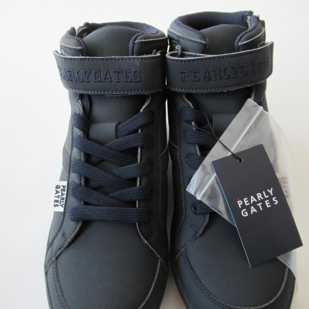 パーリーゲイツ新品濃紺 ソフトスパイク ゴルフシューズ 23.0ｃｍ No.1