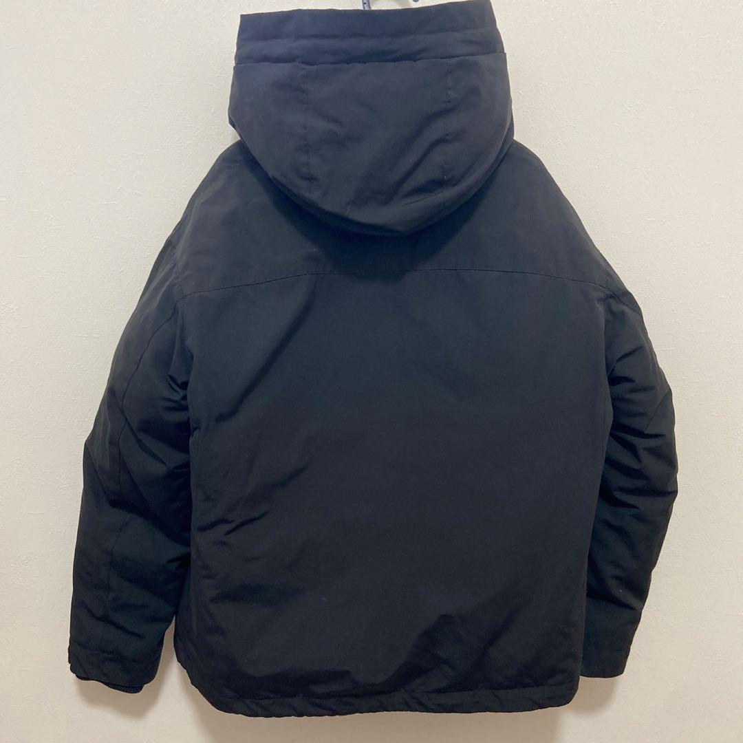 アーバンリサーチサニーレーベル フーディーダウンジャケット ブラック