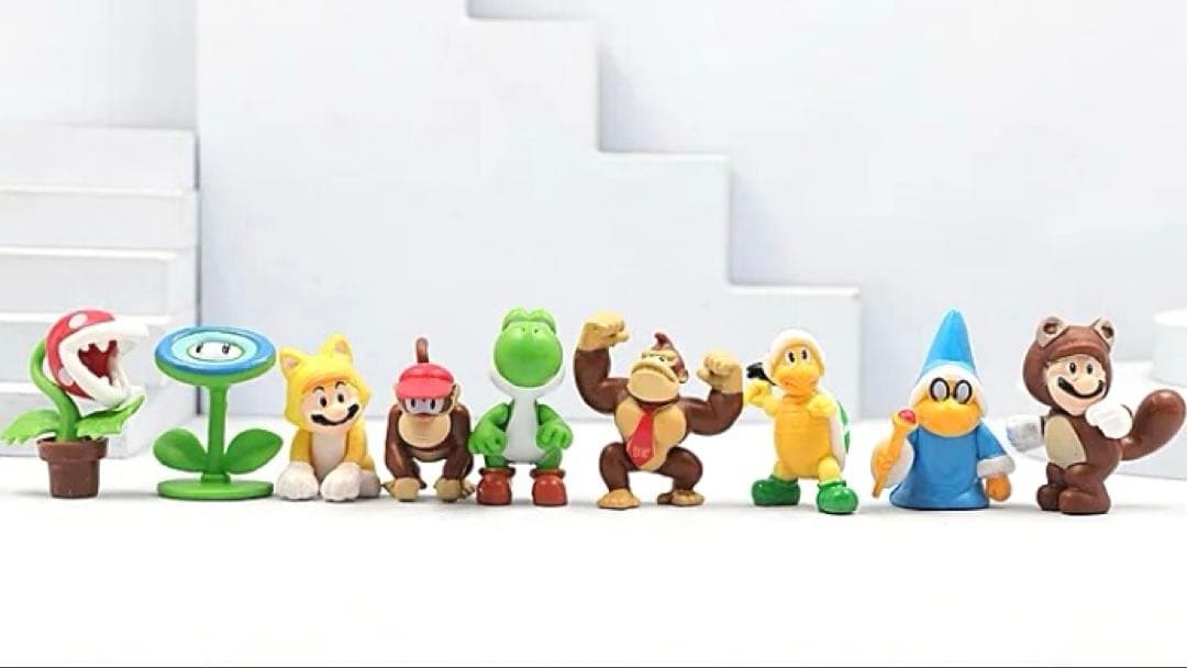 [新品] マリオ フィギュア 48体セット tt