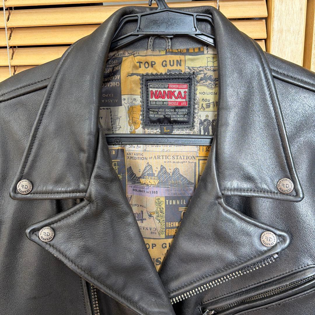 NANKAi ナンカイ ダブルライダース L 黒 - メルカリ