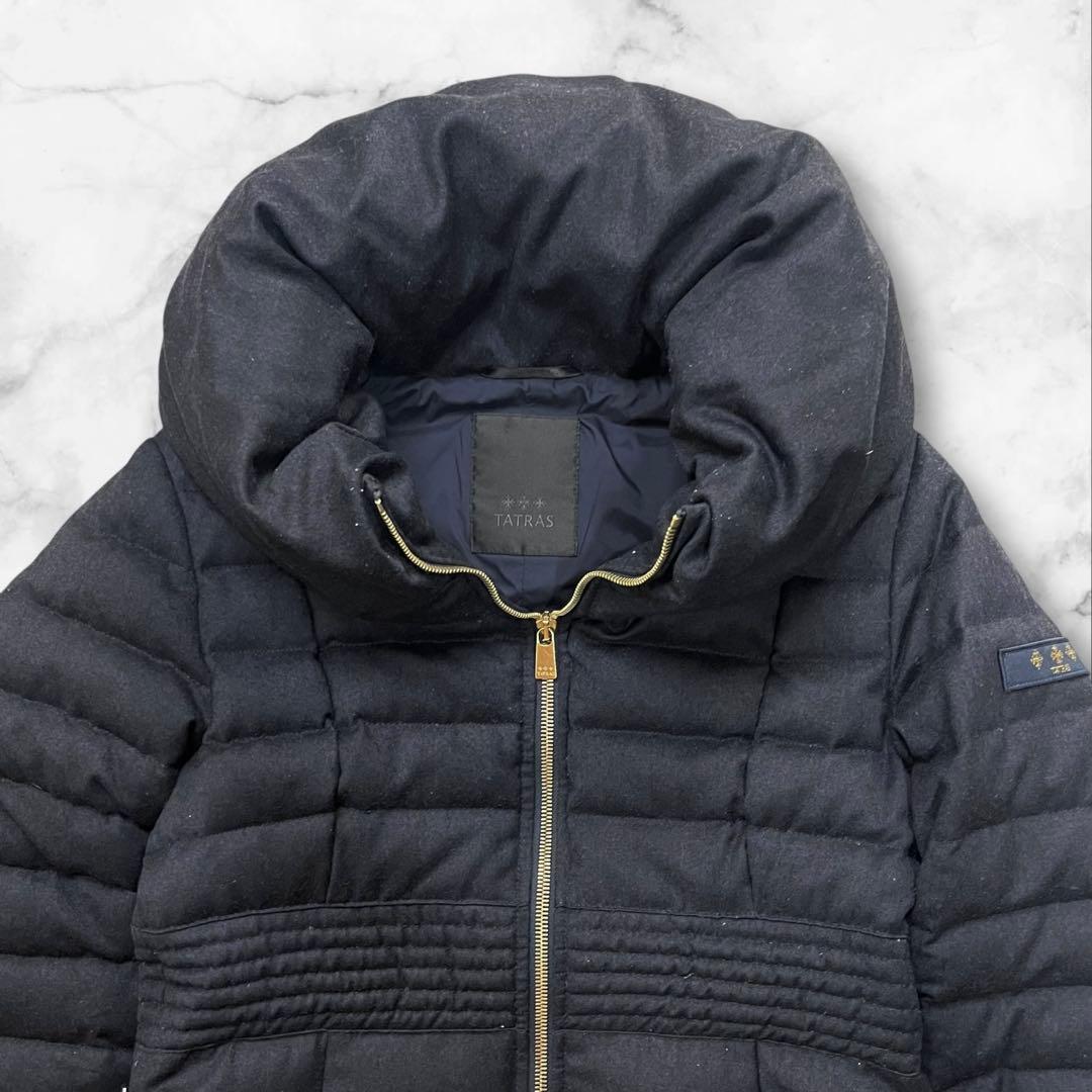 美品】タトラス NOBLE別注 ロングダウン ネイビー 02 ダウン90% - メルカリ