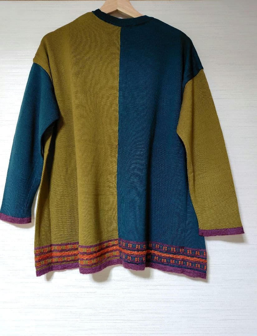 ☆土・日 限定でお値下げ　《M.&KYOKO》ニットプルオーバー　　チュニック