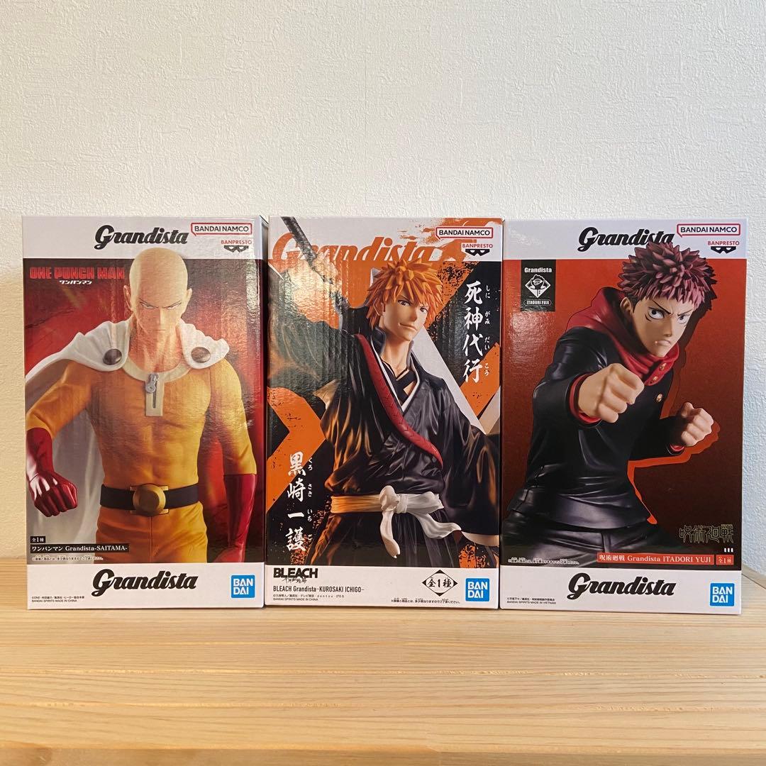 Grandista6体うずまきナルト×3黒崎一護×1虎杖悠仁×1ワンパンマン×1