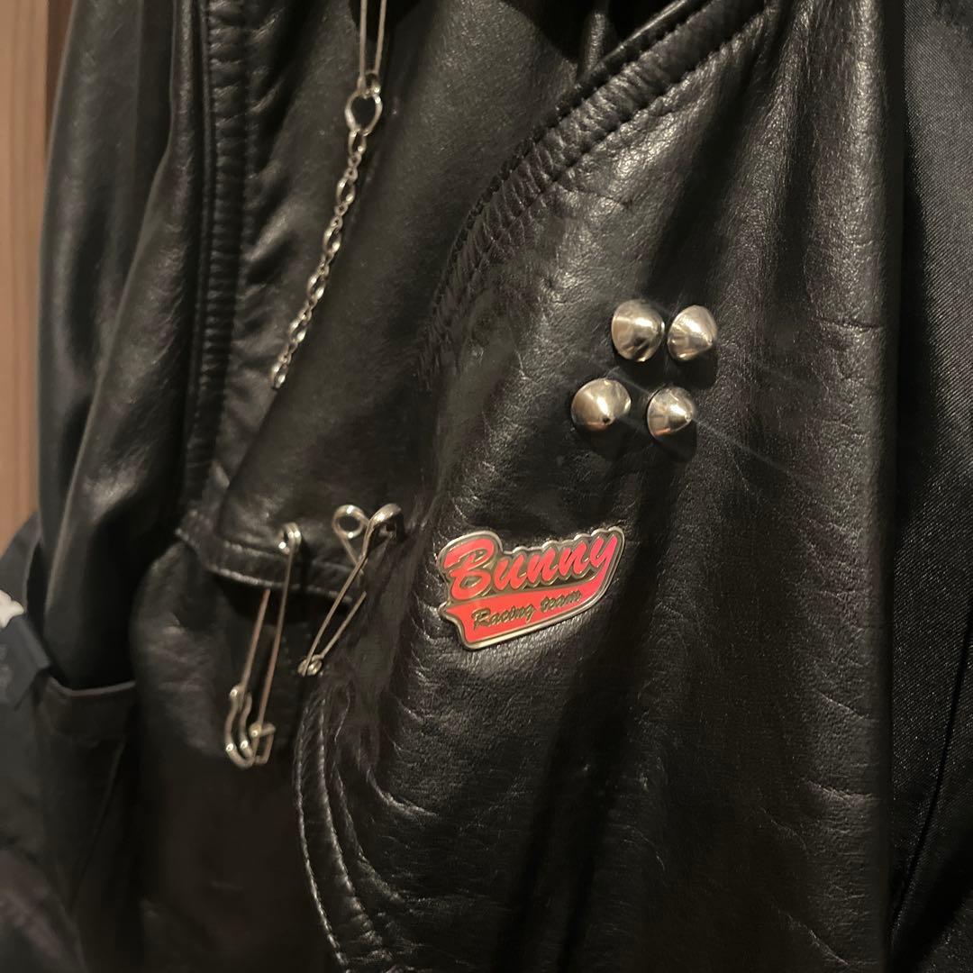 レザーコート パンク 鋲 スタッズ UK カスタム 一点物 オリジナル