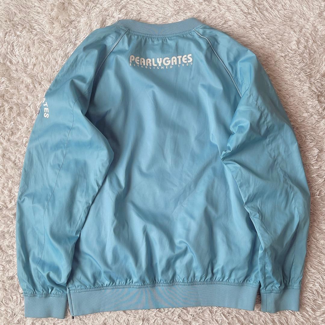 パーリーゲイツ スニード 蓄熱 サイドファスナー ライトブルー メンズ