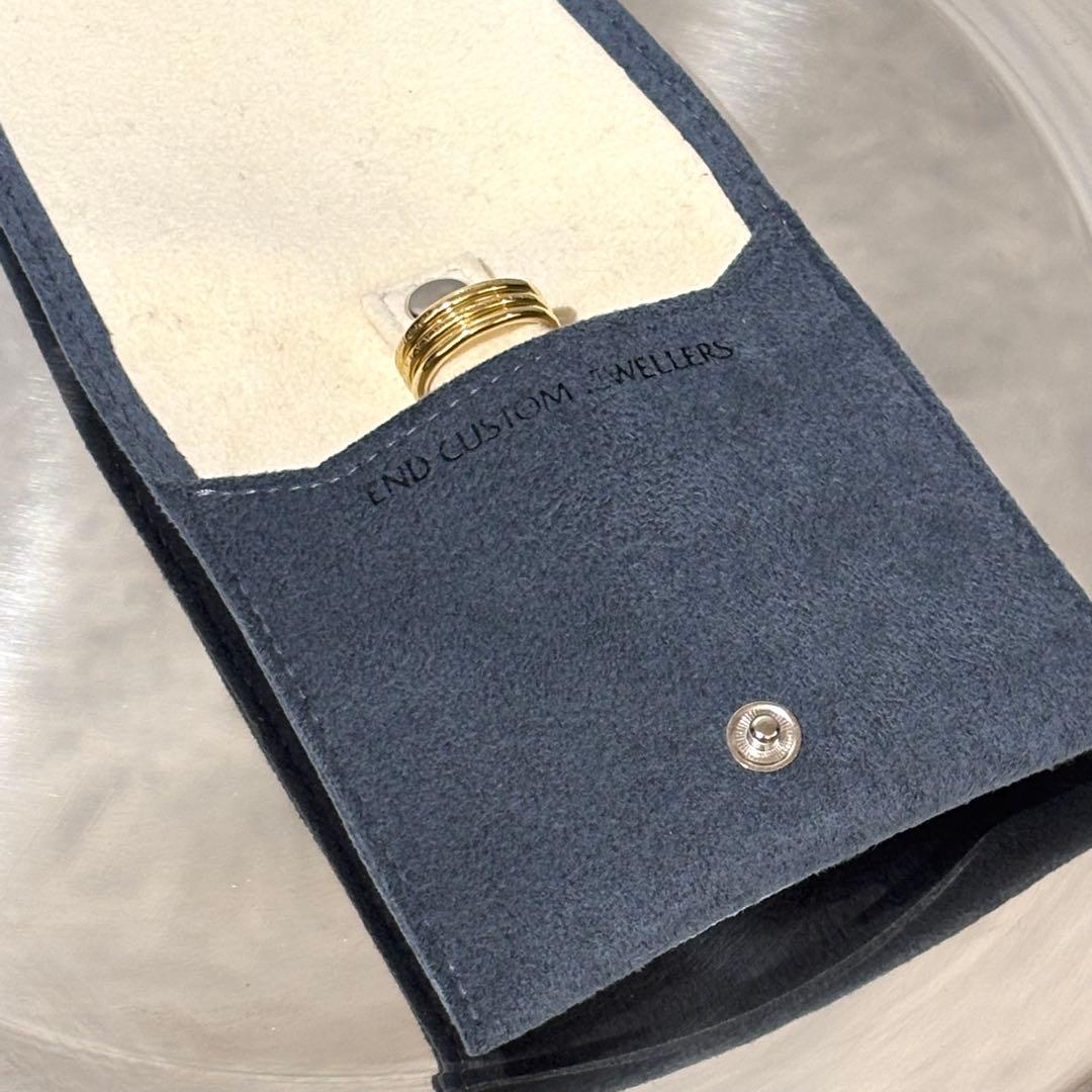 END CUSTOM JEWELLERS エンド リング 3連 ソロイスト