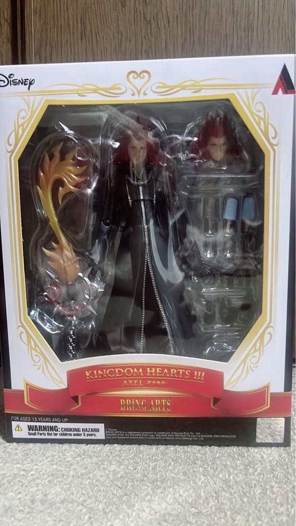 キングダムハーツ III フィギュア アクセル ロクサス BRING ARTS