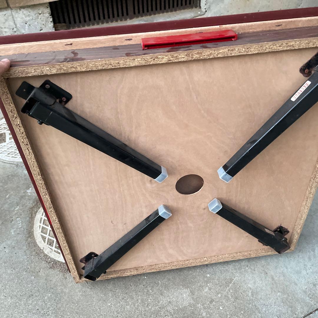 レトロ　麻雀卓　折りたたみ式