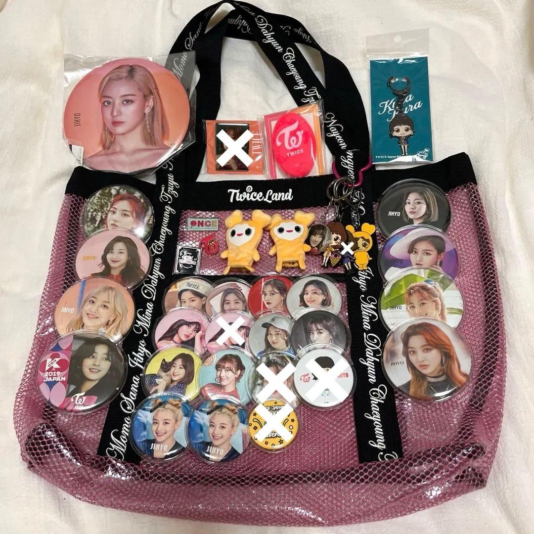 twice ジヒョ ジブリー 痛バ トートバッグ キーホルダー 缶バッジ