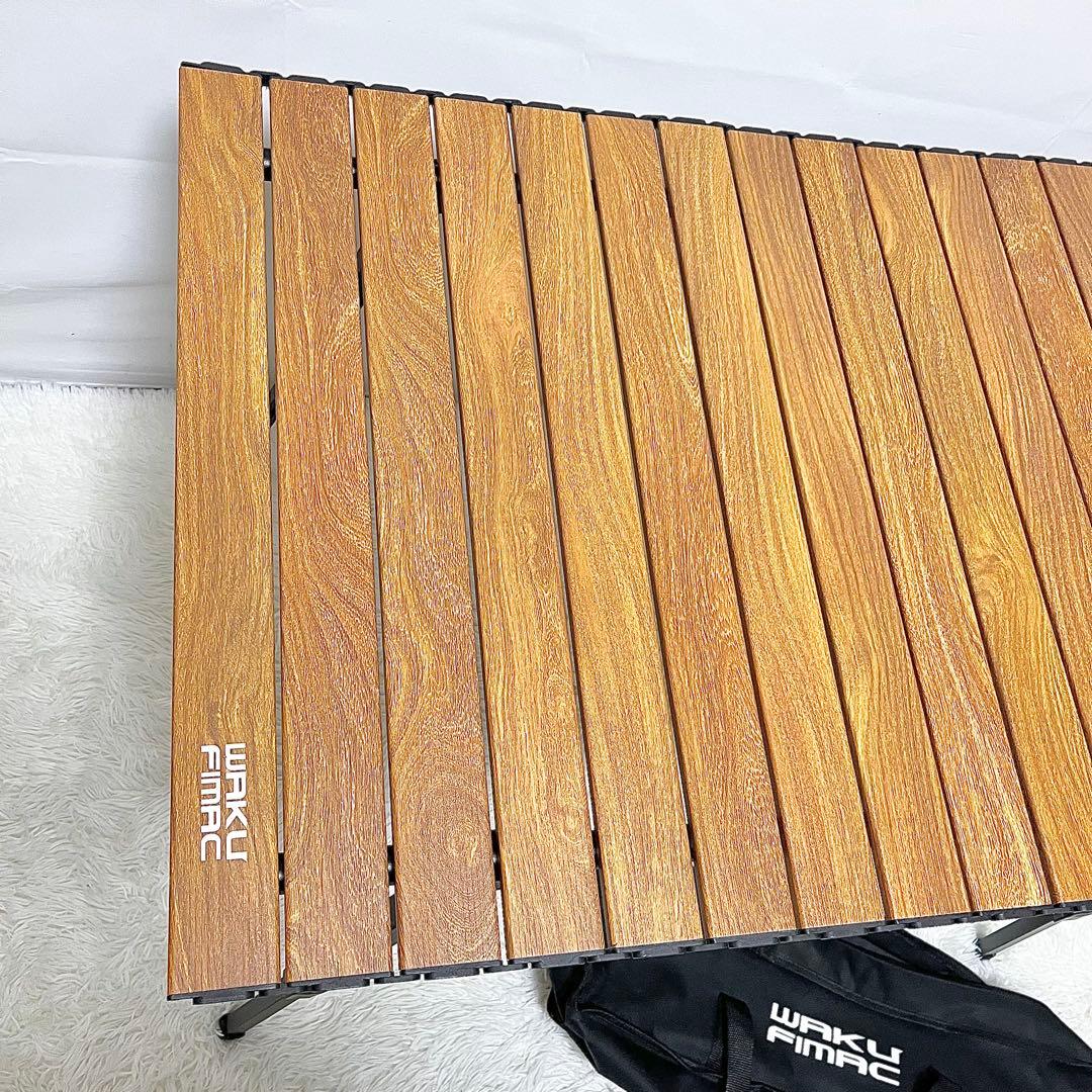 極美品】WAKY FIMAC ロールトップテーブル 収納袋付き - メルカリ
