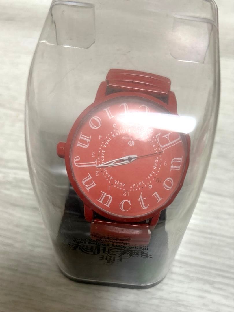 梶浦由記 kaji fes 2013 限定腕時計（赤）100個