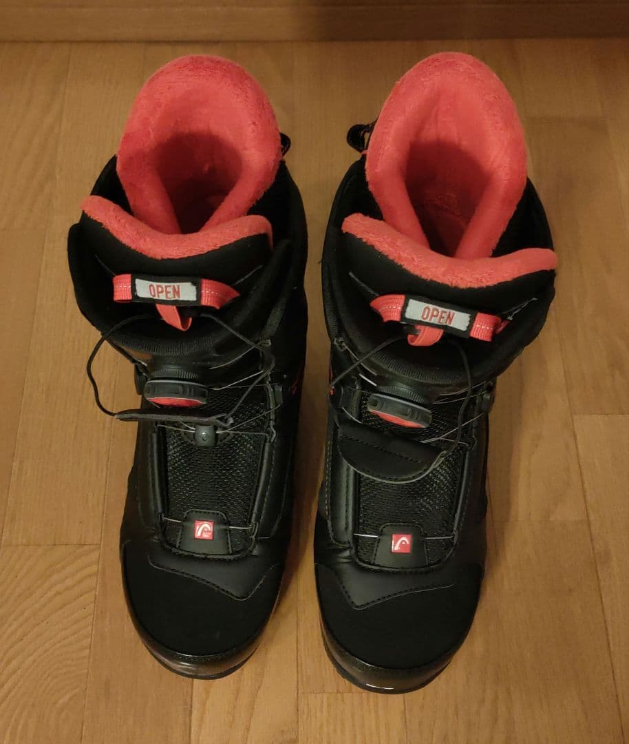 HEAD SCOUT BOA スノーボードブーツ 28.5cm ブラック/レッド