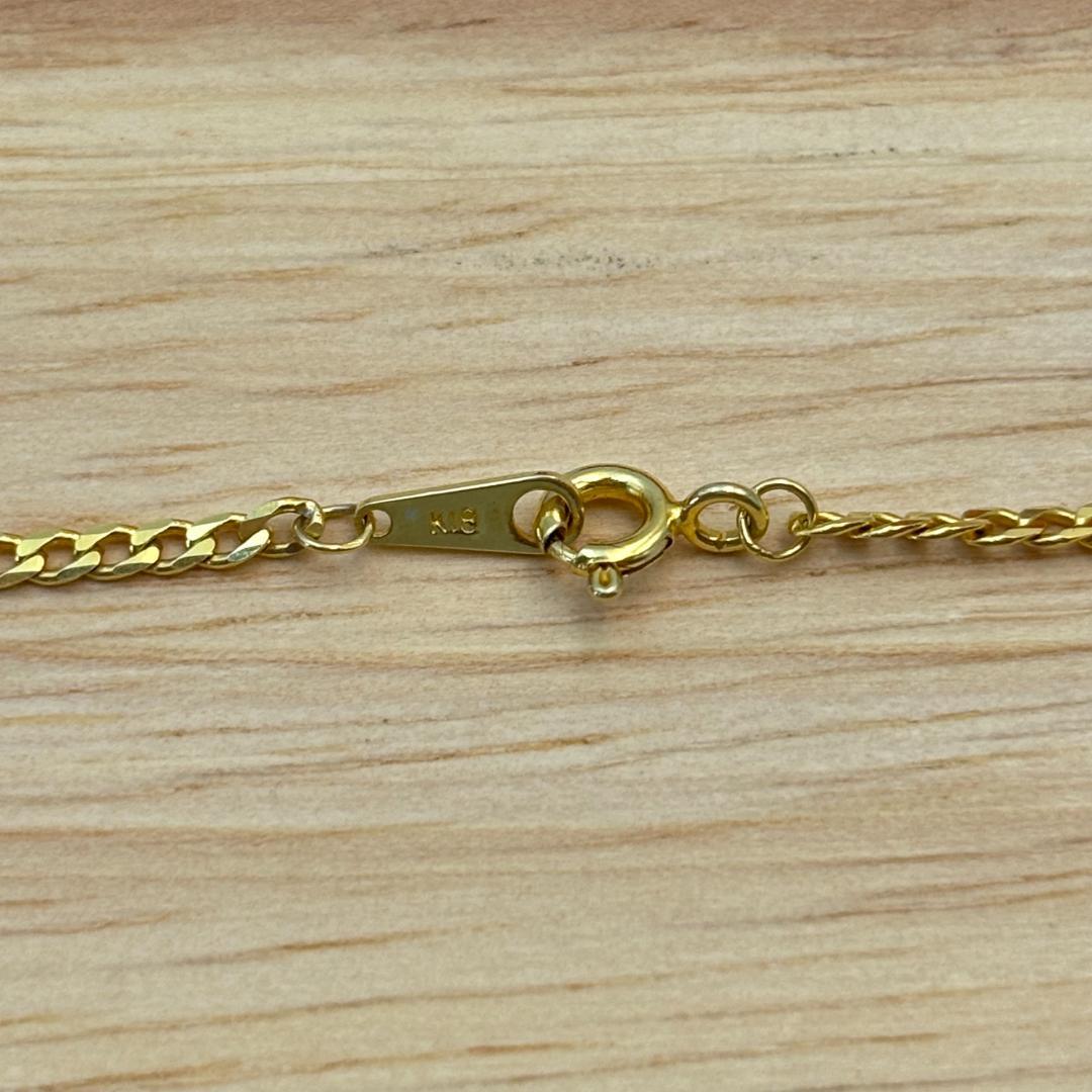 ⭐ 極美品 ✨K18金ネックレス 3.2g ロブスタークラスプ