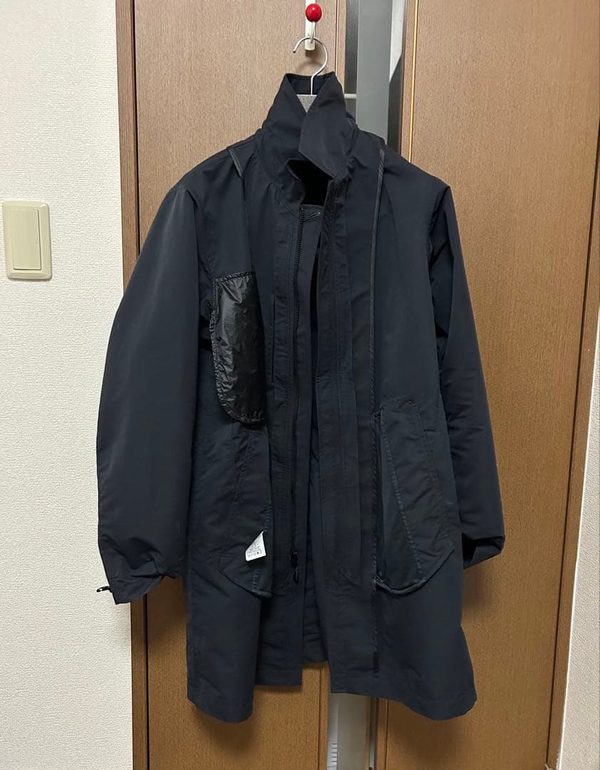 美品 モンベル ダウンライナーコート 3way S ブラック 1101579 - メルカリ