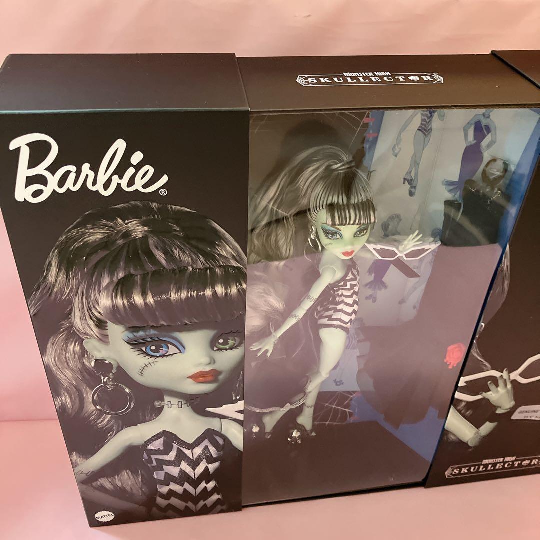 モンスターハイ　フランキー　シュタイン　バービーコラボ　スカルレクター　ドール