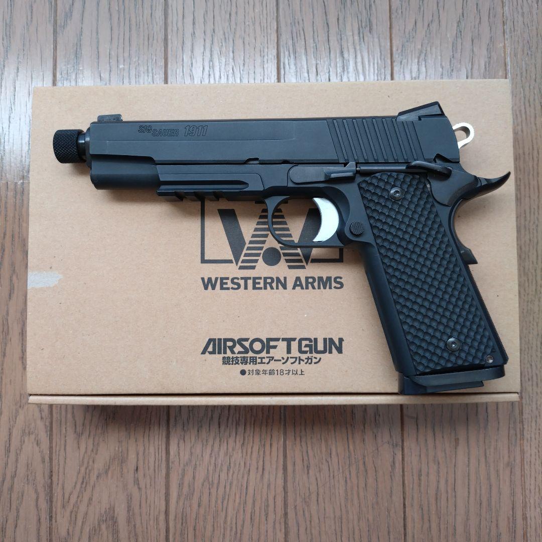 ウエスタンアームズ SIG 1911 ブラックウォーター いよいよ残りわずか「WA SIG1911 ブラックウォーター アルタモント