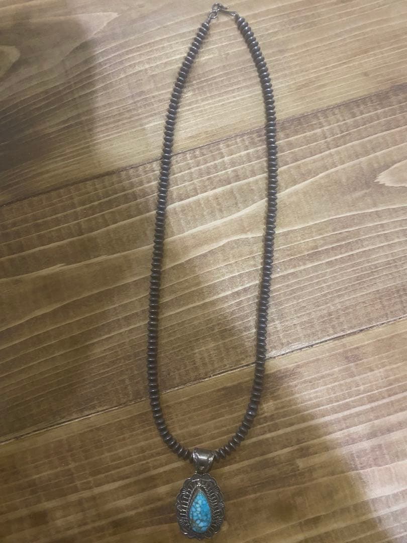 ナバホ Art Platero ターコイズペンダントトップ 最終値下げ