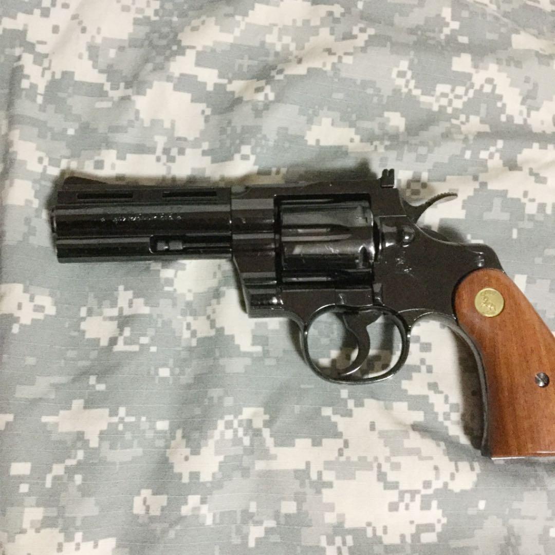 タナカ コルトパイソン357マグナミッドナイトブルー4inch - メルカリ