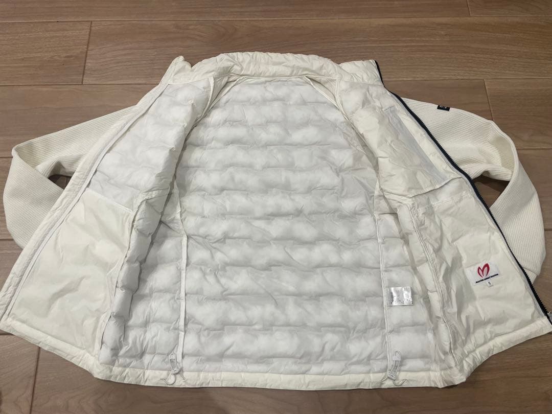 マスターバニーエディション ホワイトダウンジャケット サイズ5 - メルカリ