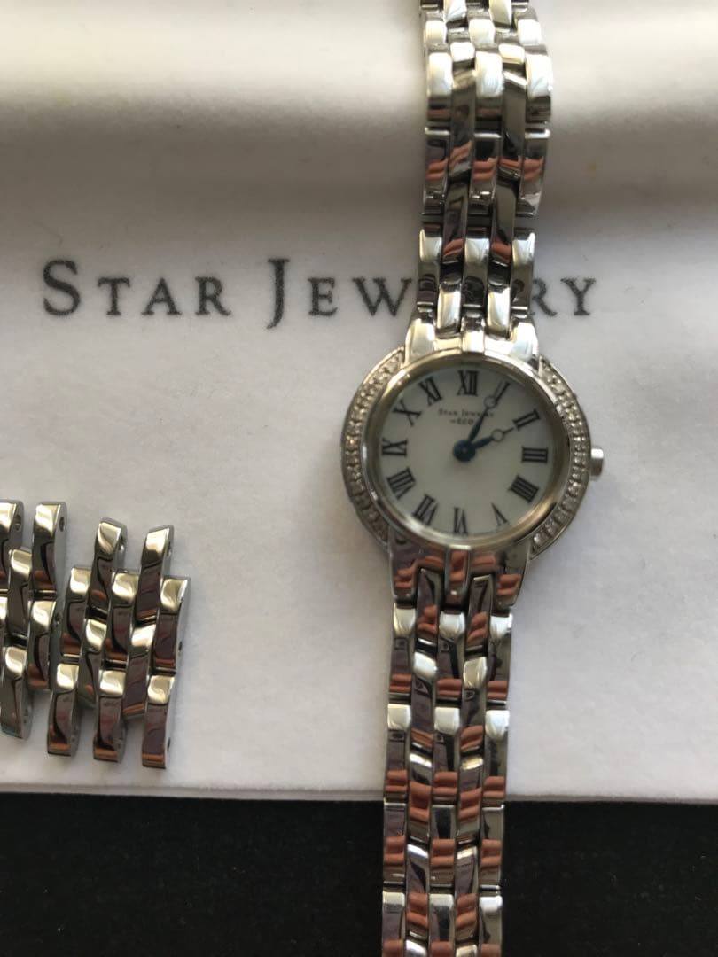 スタージュエリーのソーラー時計　ダイヤ0.13ct STAR JEWELRY ECO WATCH (PINK)(2SW0822)STEEL ウォッチ｜スター