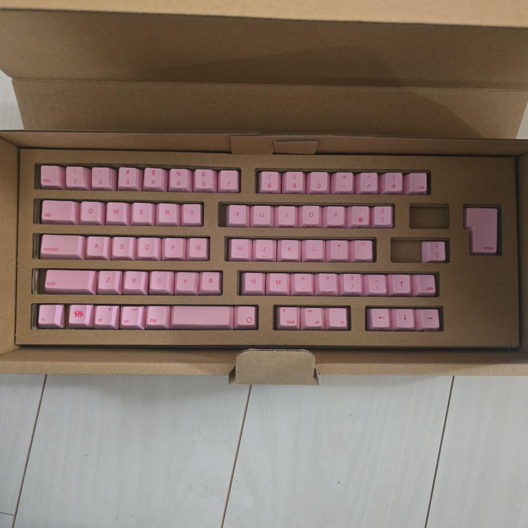 PHU HHKB キートップセット（桜色）日本語配列／中央印字 HHKBに桜色のカラーキートップ、数量限定で発売「日本の魅力を世界へ